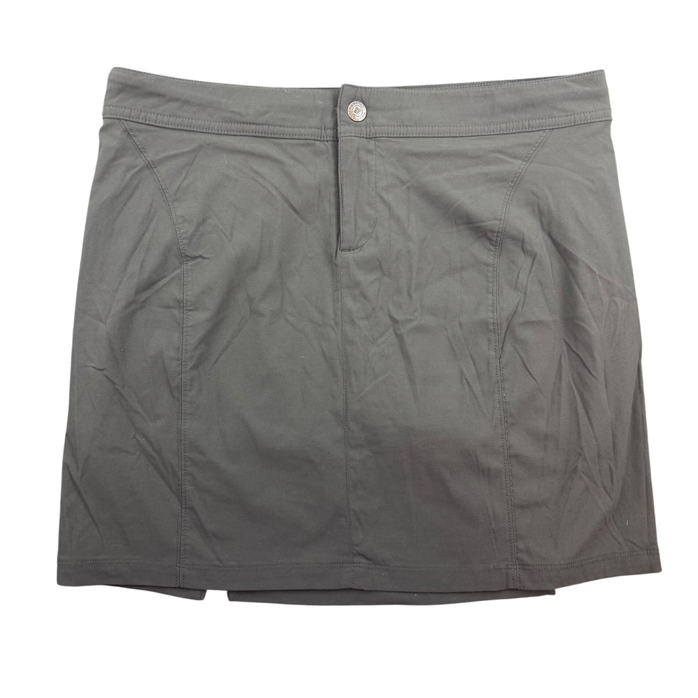 Columbia Skort‎ Womens 10 Grey Green Omni-Shield Hiking Golf Active XL4115